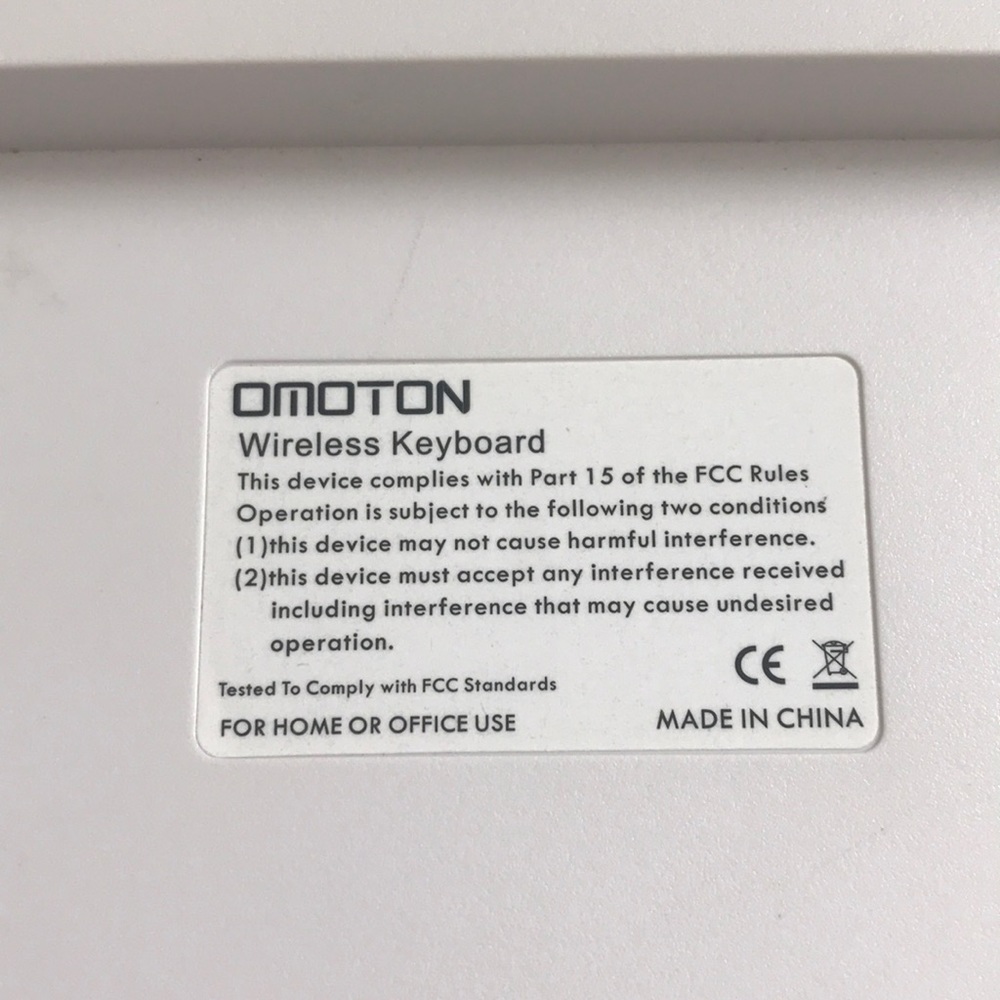 Bluetooth Wireless Keyboard - Picture 3 of 6